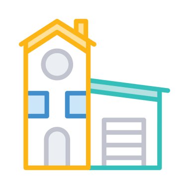 ev çekim ev vektör çizim 