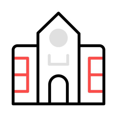 Otel apartmanın vektör çizim 