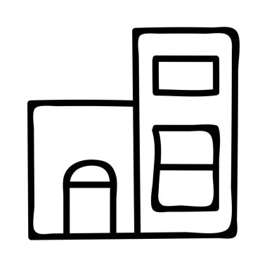 Banka mahkeme vektör çizim oluşturma 