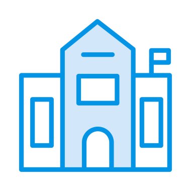 ev bina konut vektör çizim 