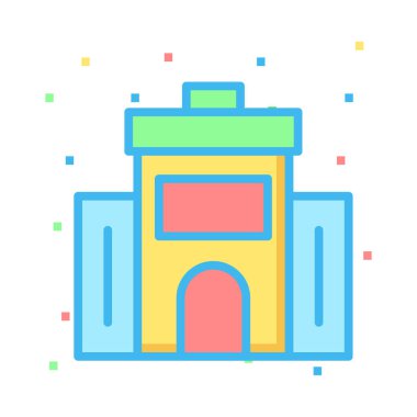 Office otel vektör çizim oluşturma 