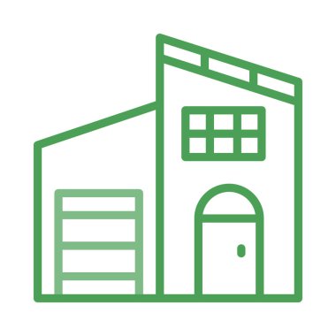 ev daire vektör çizim 