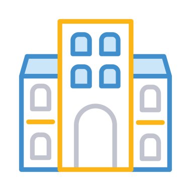 ev daire ev vektör çizim 