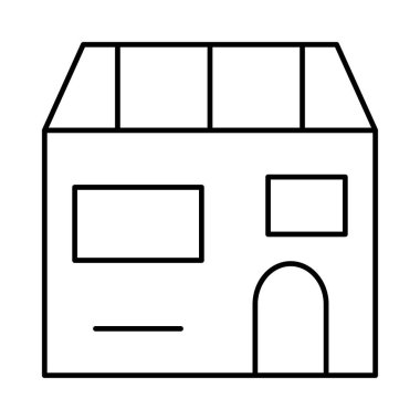 bitki duman fabrika vektör çizim 