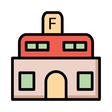 Office daire vektör çizim oluşturma 