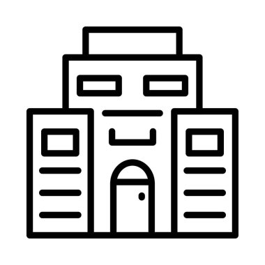 Otel daire vektör çizim oluşturma 