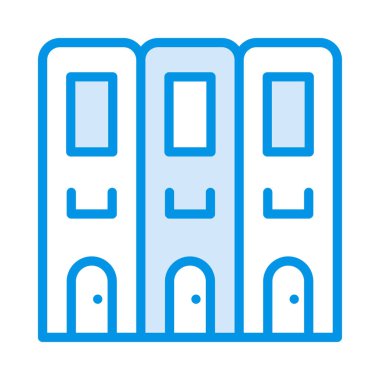 Otel daire vektör çizim oluşturma 