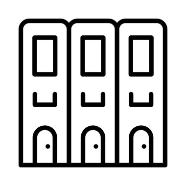 Otel daire vektör çizim oluşturma 