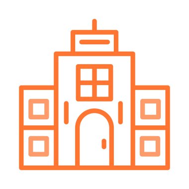 Motel hotel vektör çizim oluşturma 