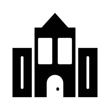 Apartman Ev vektör çizim 