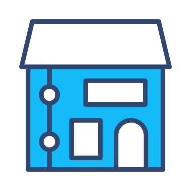 Dükkanı ev mağaza vektör çizim 