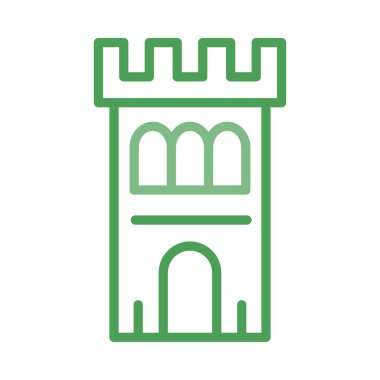 kale foretress vektör çizim oluşturma 