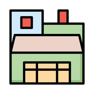 alışveriş dükkanı vektör çizim oluşturma 