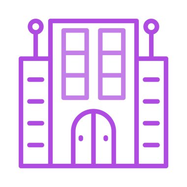 ev ev daire vektör çizim 