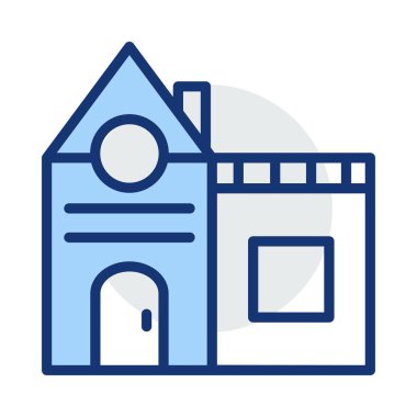 daire ev vektör çizim oluşturma 