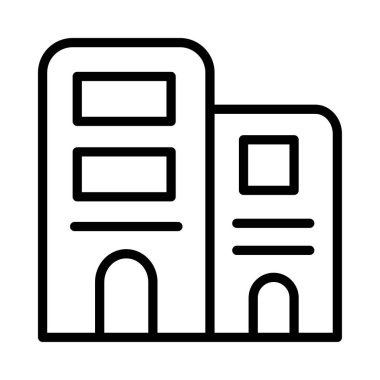 Daireli ev ev vektör çizim 