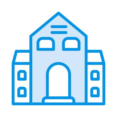 vektör çizim Apartman Bina 