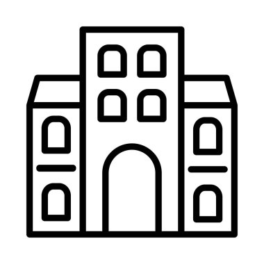 ev daire ev vektör çizim 