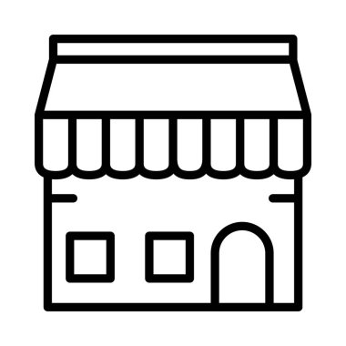 Dükkanı Pazar vektör çizim depolamak 