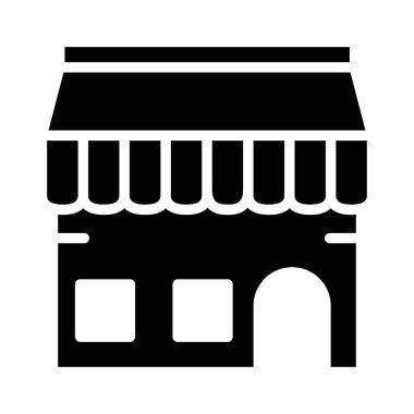 Dükkanı Pazar vektör çizim depolamak 