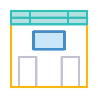 oluşturma vektör çizim apartman 