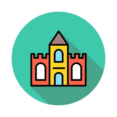 kale kale kule vektör çizim 