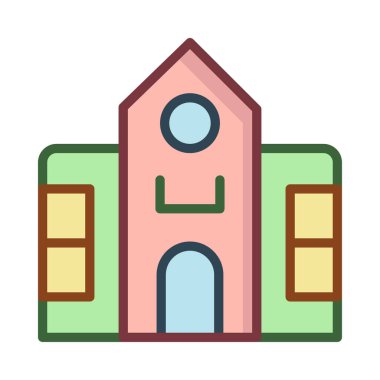 Otel apartmanın vektör çizim 