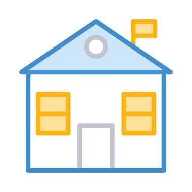 Evi Emlak ev vektör çizim 