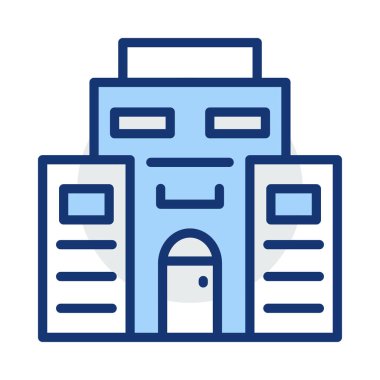 Otel daire vektör çizim oluşturma 