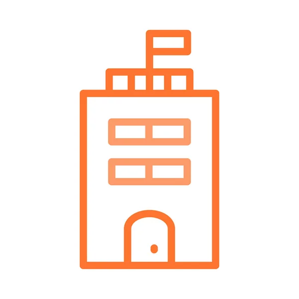 建物タワー プラザ ベクトル図 — ストックベクタ