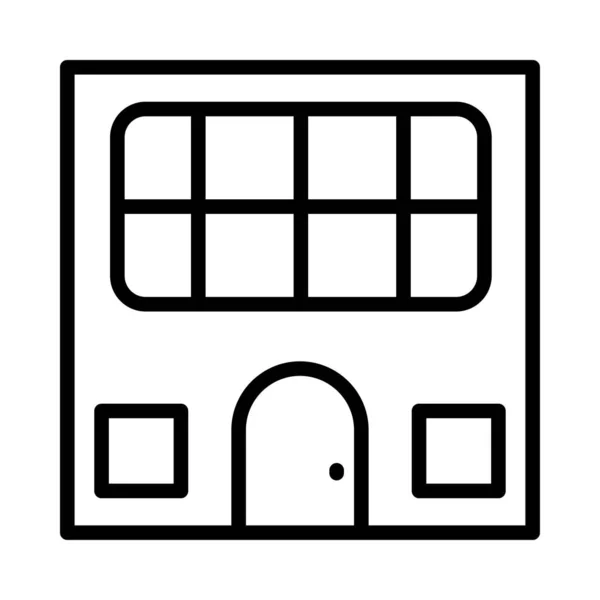 Appartement Maison Vecteur Illustration Maison — Image vectorielle