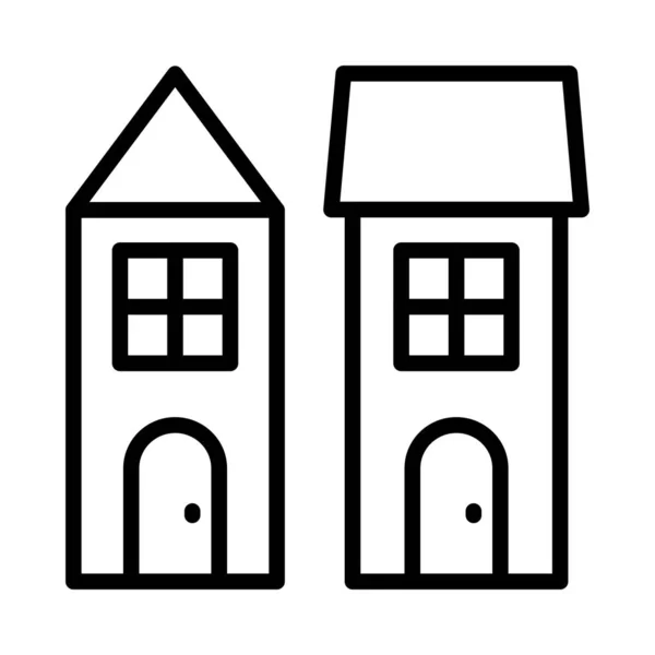 ベクトル図を建築家の家 — ストックベクタ