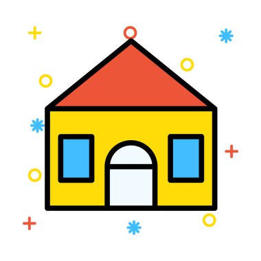 ev ev vektör çizim oluşturma 