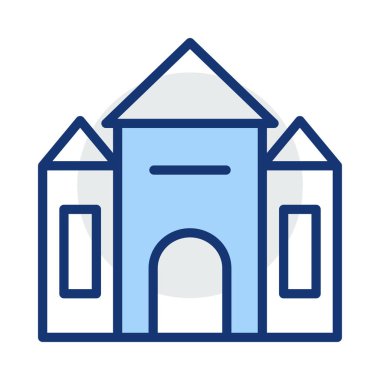 ev apartman vektör çizim 