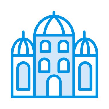 Otel ev vektör çizim Binası 