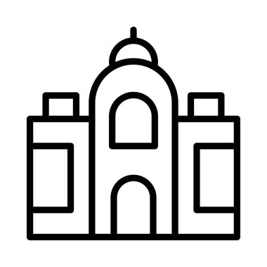 plaza ofis binası vektör çizim 