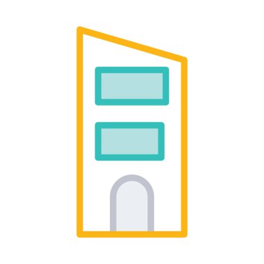 vektör çizim bina plaza tower 