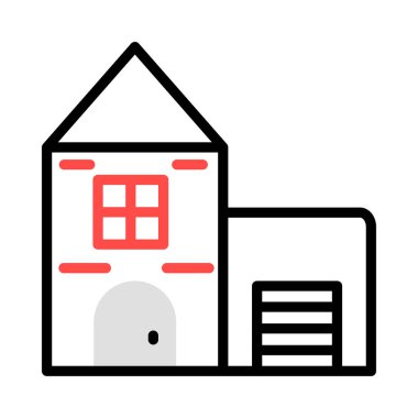 ev çekim ev vektör çizim 