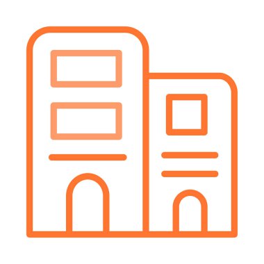 Daireli ev ev vektör çizim