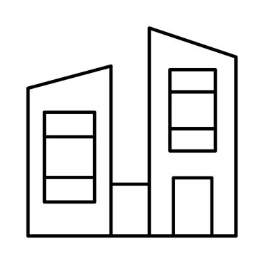 Kutsal kişilerin resmi, vektör çizim Bina mimari, 