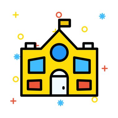 Web simgesi oluşturuyorum. Vektör illüstrasyonu 