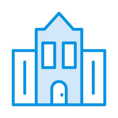 Apartman Ev vektör çizim