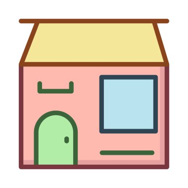 Mağaza mağaza pazar vektör çizim 