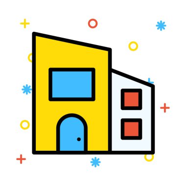 ev ofis vektör çizim oluşturma 