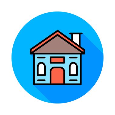 ev daire vektör çizim 