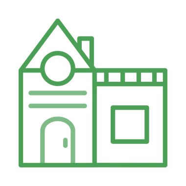 daire ev vektör çizim oluşturma