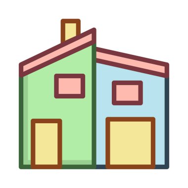 ev ev vektör çizim oluşturma 