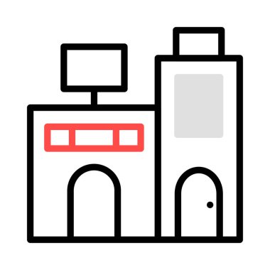 Web simgesi oluşturuyorum. Vektör illüstrasyonu 