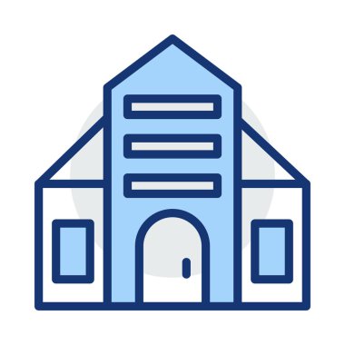 Office plaza vektör çizim oluşturma 