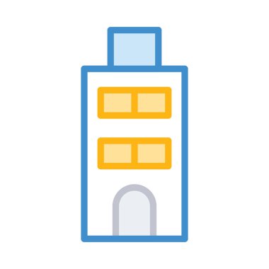 tower plaza vektör çizim oluşturma